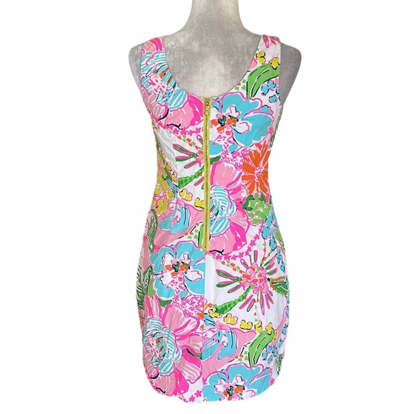 Lilly Pulitzer x Target Nosey Posey Floral Pastel Sleeveless Mini Dress - 4 - Picture 9 of 16
